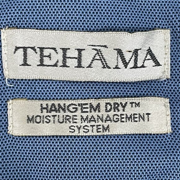 Tehama Legacy Hills Golf Club Polo Short Sleeve Blue Shirt Button Up Size 2XL - Picture 3 of 14